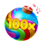 Sweet Bonanza Multiplikator-Bomben-Symbol bis x100