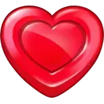 Herz-Symbol (rotes Herz)