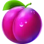 Pflaumen-Symbol (violette Pflaume)
